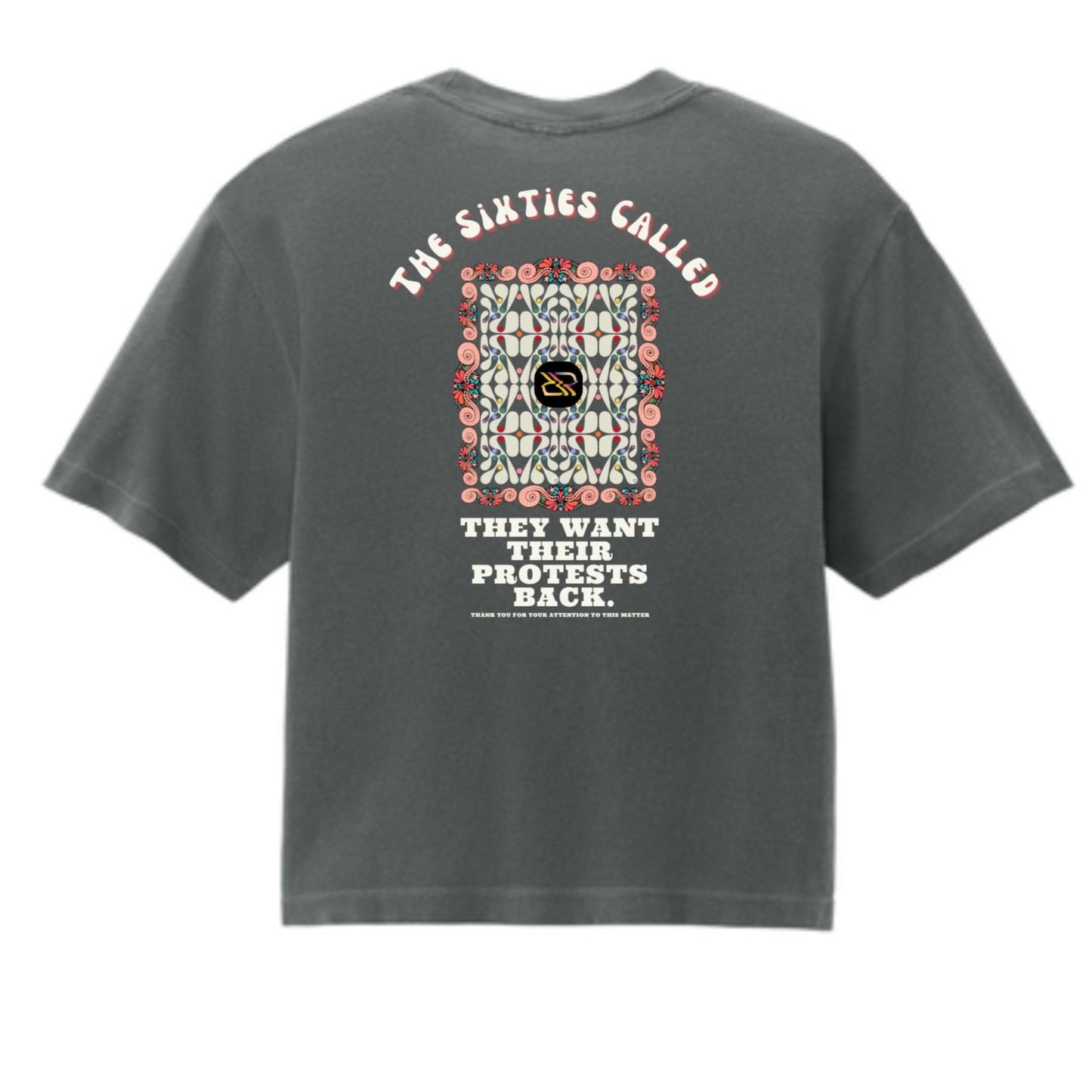 THE SIXTIES CALLED RESISTANCE CROPPED TEE