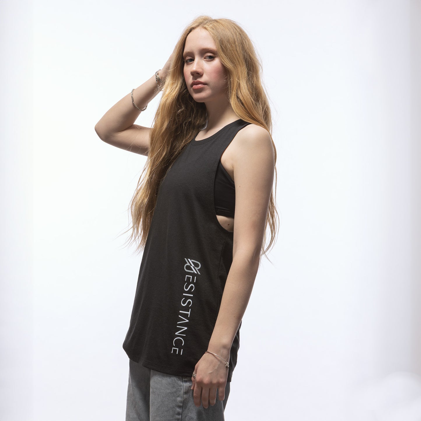 WOMENS RESISTANCE MUSCLE TEE