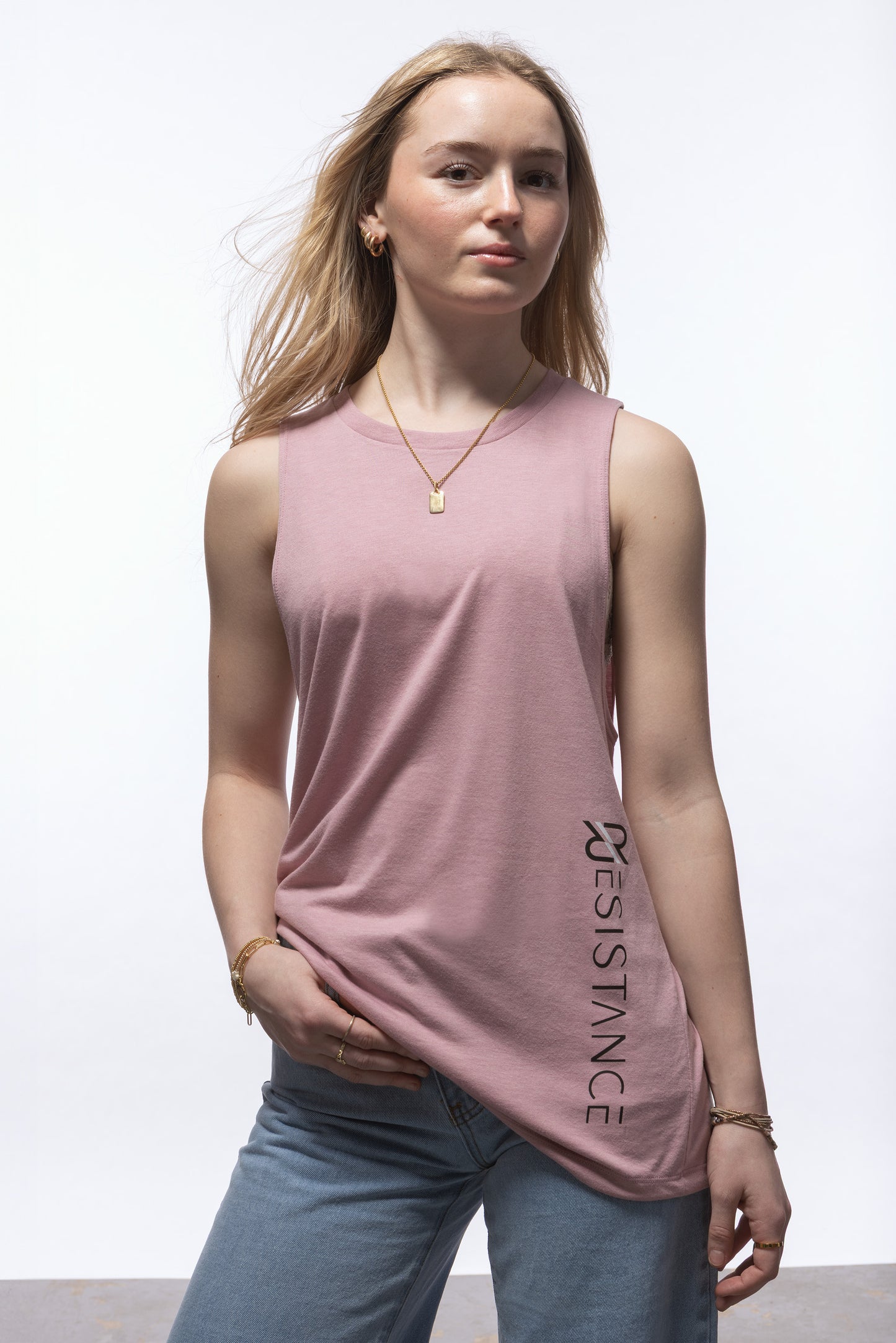 WOMENS RESISTANCE MUSCLE TEE