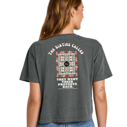 THE SIXTIES CALLED RESISTANCE CROPPED TEE