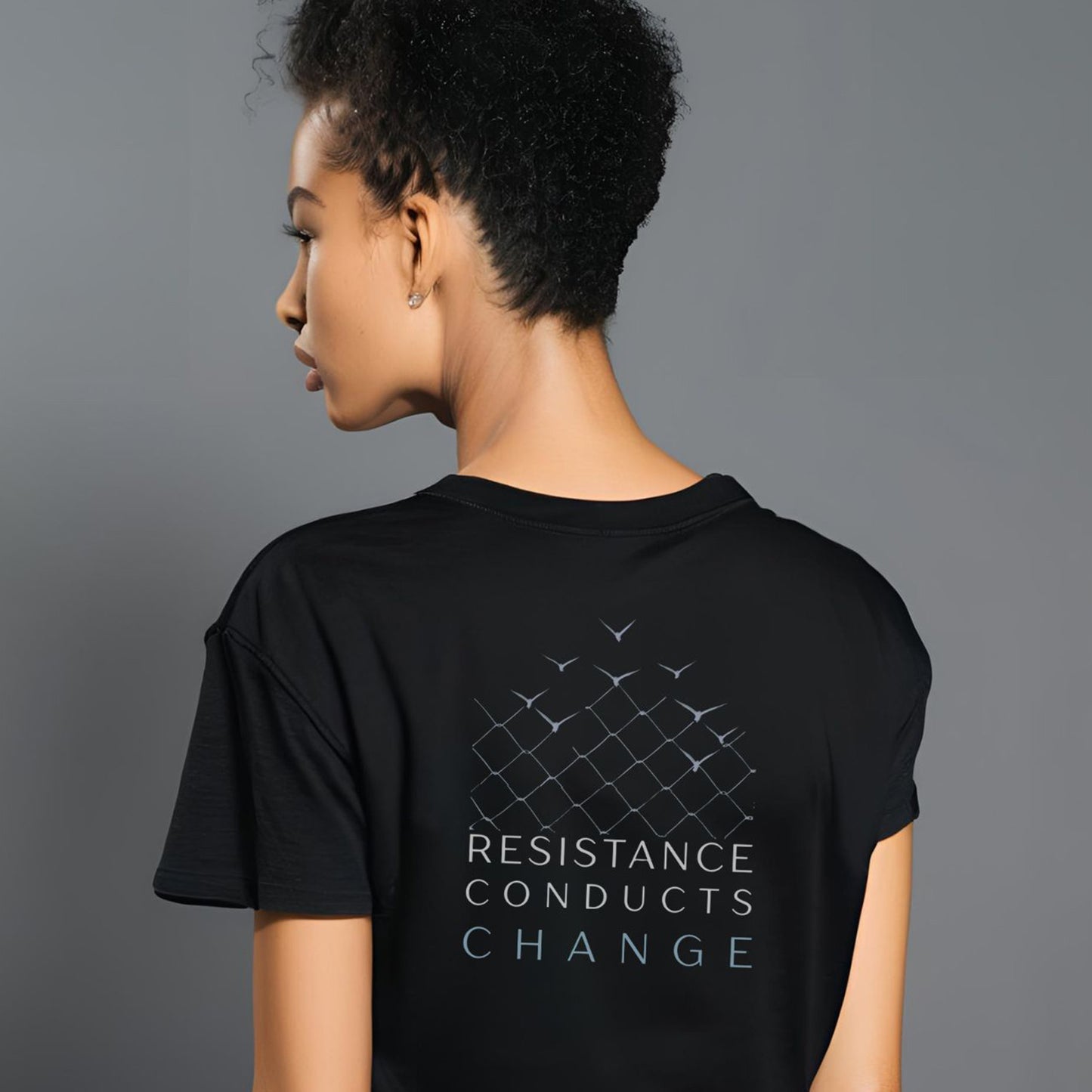 RESISTANCE CONDUCTS CHANGE UNISEX TEE