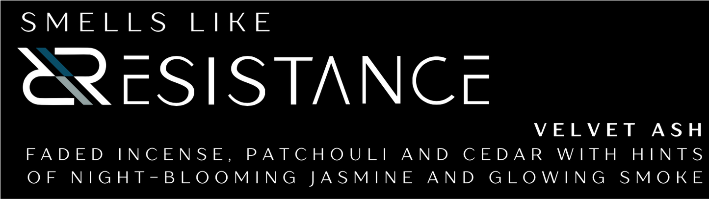 VELVET ASH RESISTANCE CANDLE & MATCHBOX