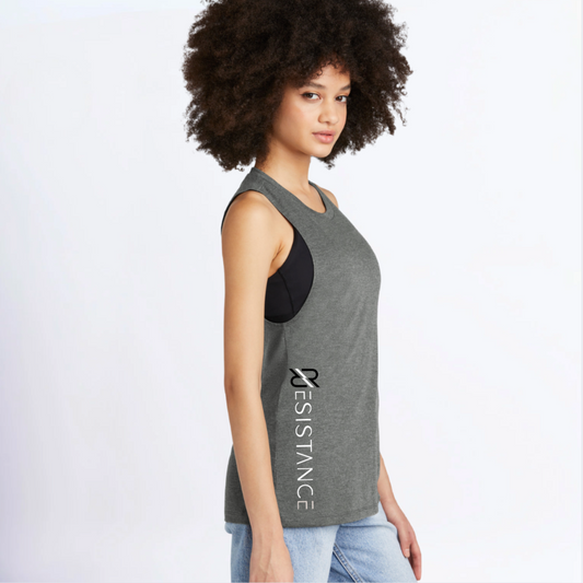 WOMENS RESISTANCE MUSCLE TEE
