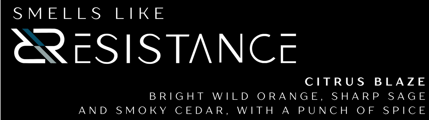 CITRUS BLAZE RESISTANCE CANDLE & MATCHBOX
