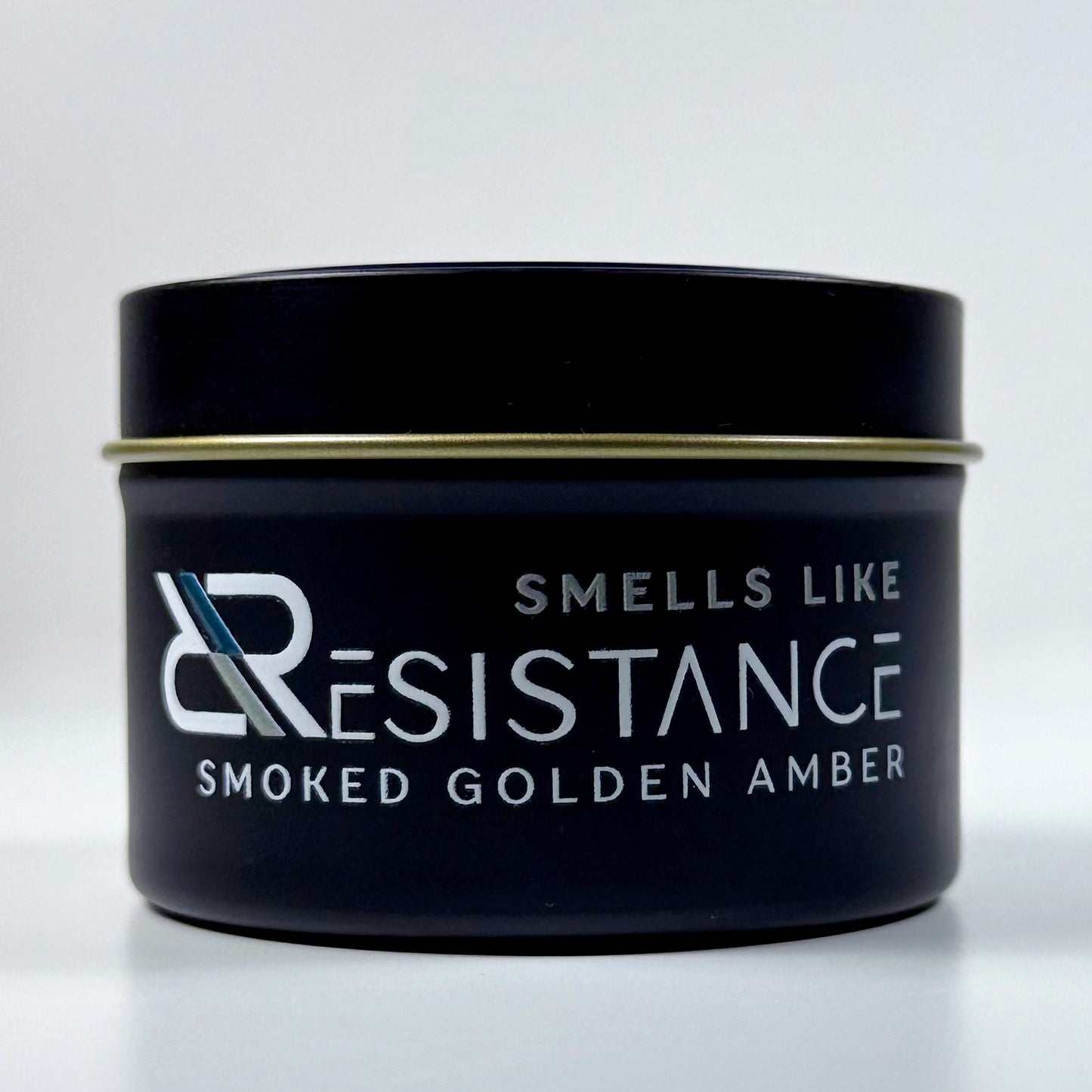 SMOKED GOLDEN AMBER RESISTANCE CANDLE & MATCHBOX