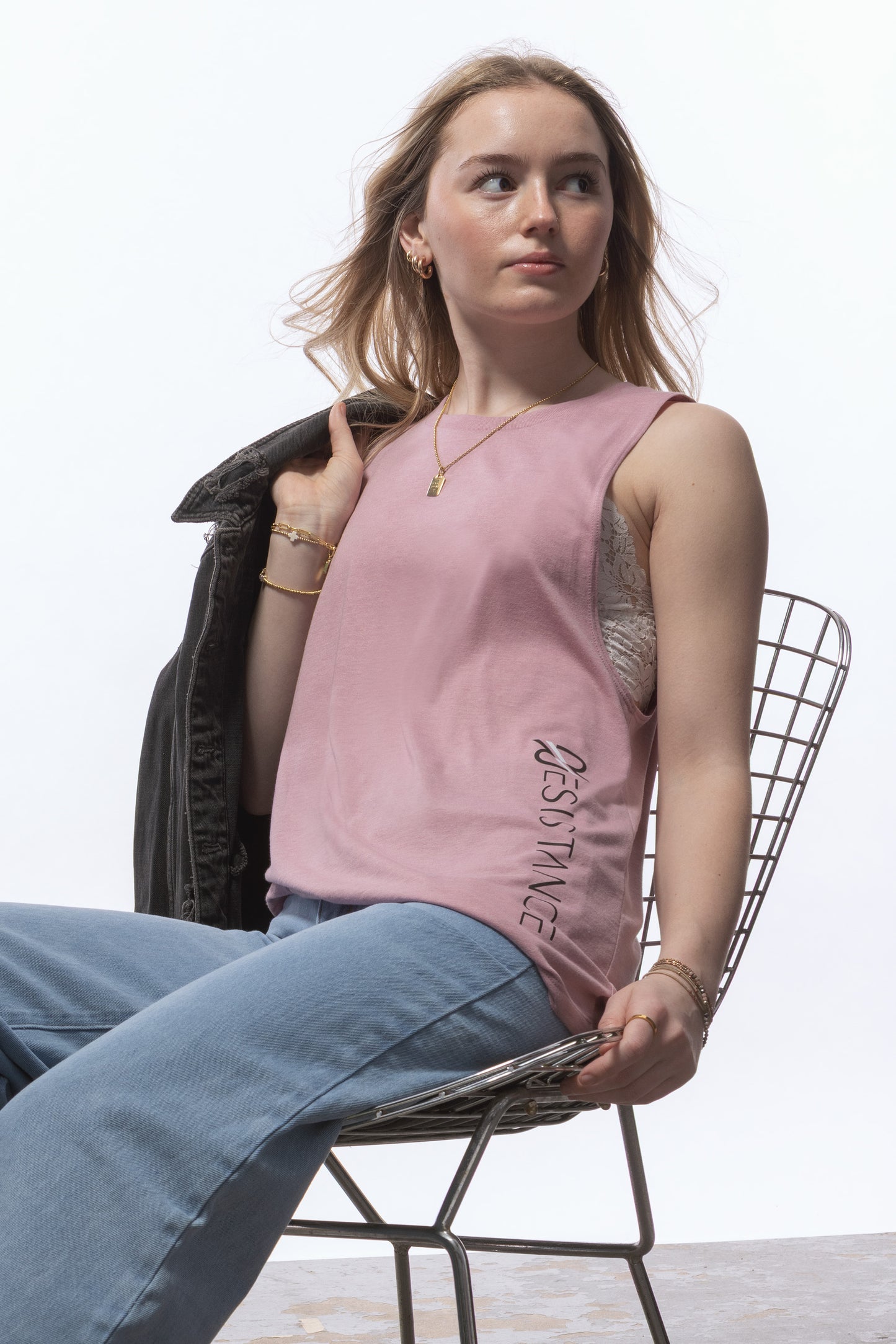 WOMENS RESISTANCE MUSCLE TEE