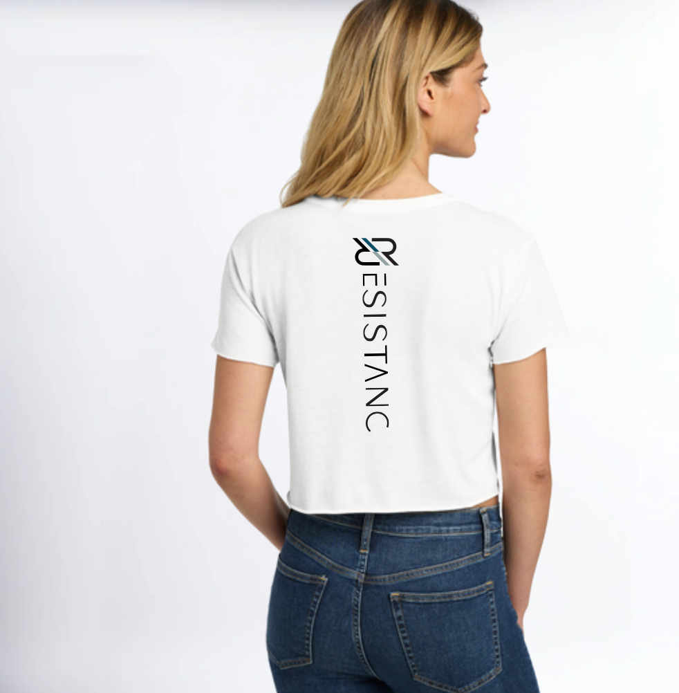 RESISTANCE CROP TEE